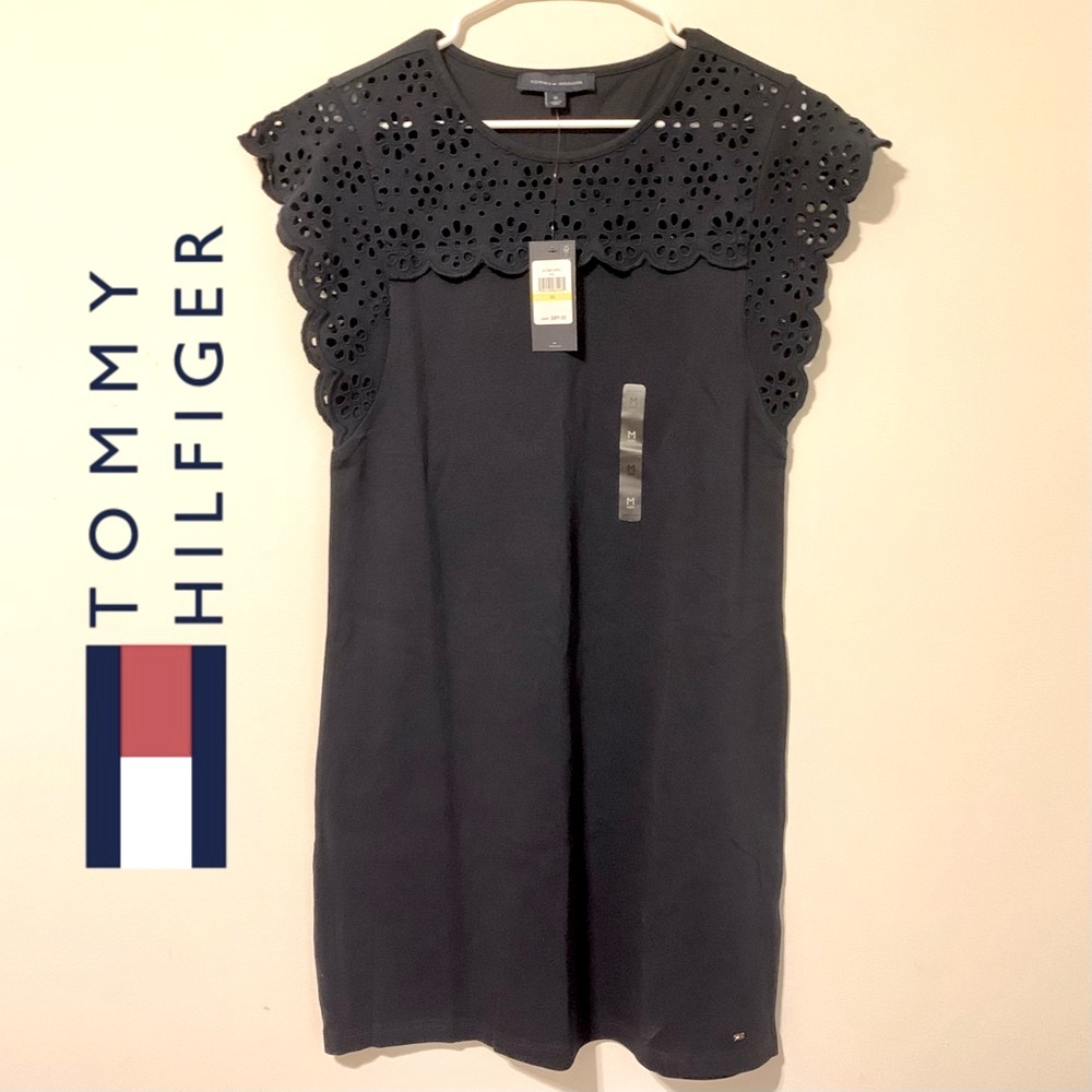 3 for $15– Brand new navy Tommy Hilfiger dress. M